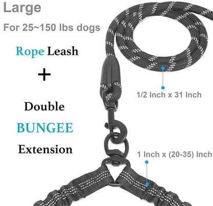 Heavy Duty Bungee Dog Leash