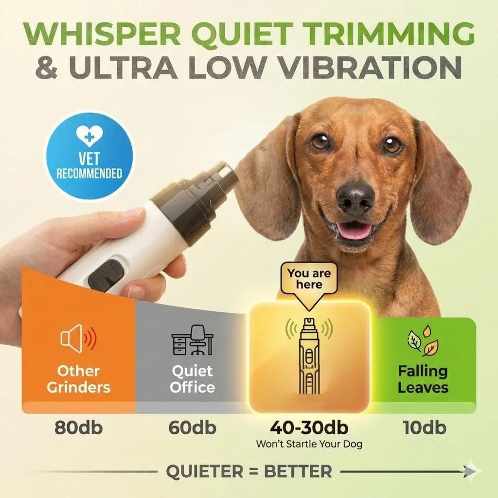 PETFULWORLD™ Silent Nail Trimmer - Petful World